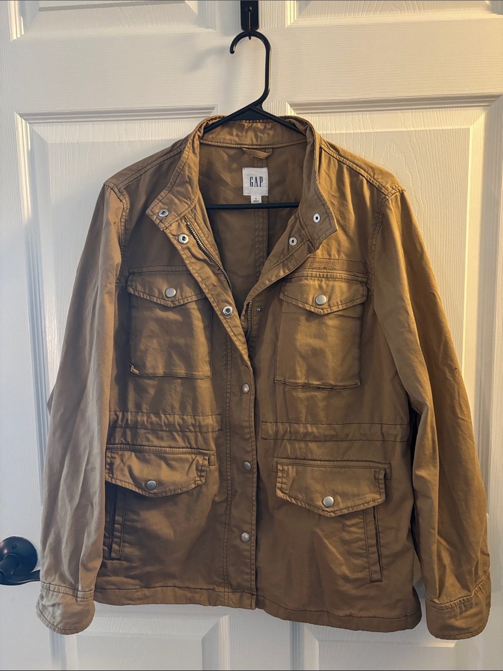 GAP Utility Jacket in Caramel Brown